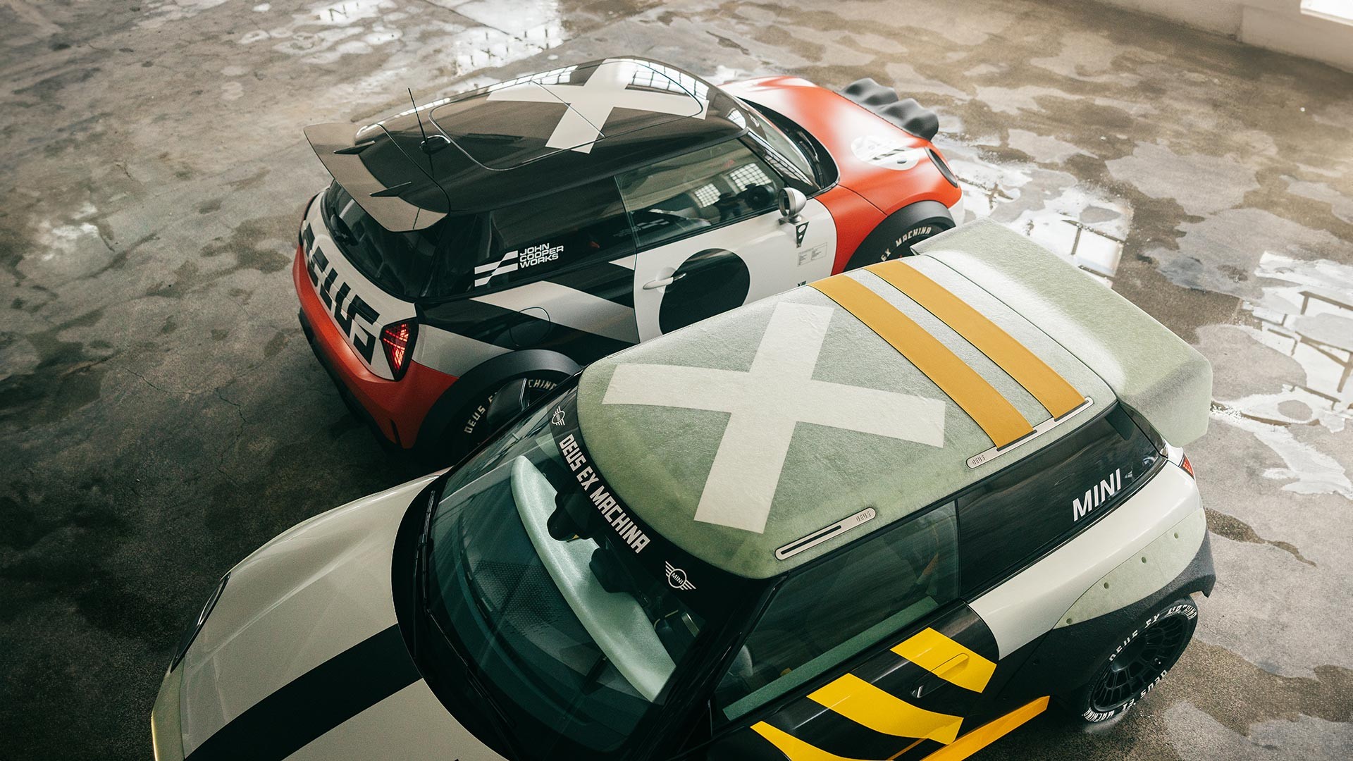 MINI JCW Draufsicht